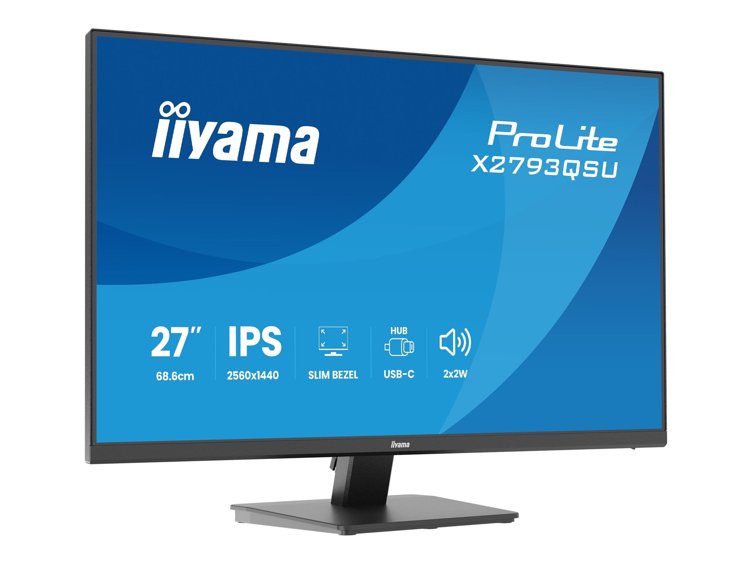 IIYAMA X2793QSU-B1 Monitor Vorderansicht