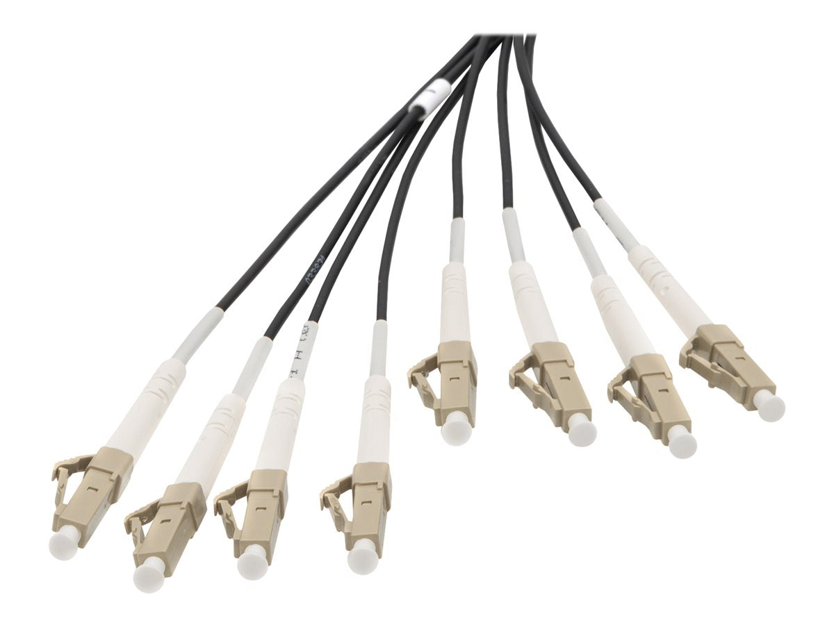 DIGITUS Breakout-Kabel 8 Fibers OM4 LC/UPC-LC/UPC 75m - Vorderansicht