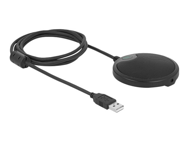 DELOCK USB Kondensator Mikrofon Omnidirektional für Konferenzen - Vorderansicht