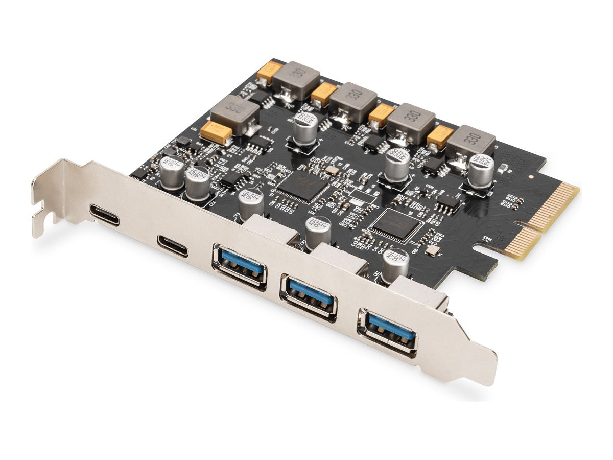 DIGITUS PCIe Karte Vorderansicht
