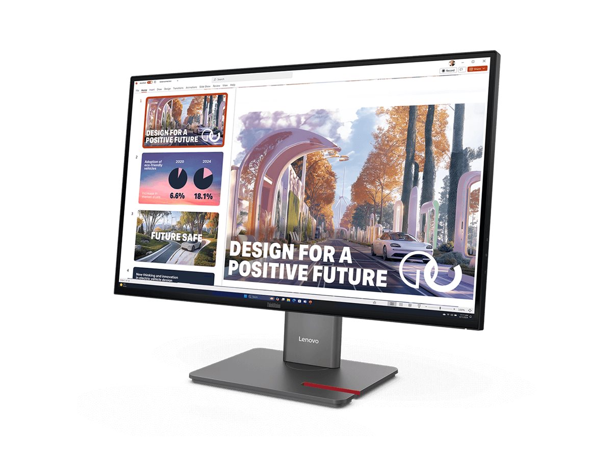 LENOVO ThinkVision P27QD-40 Monitor Anschlussmöglichkeiten