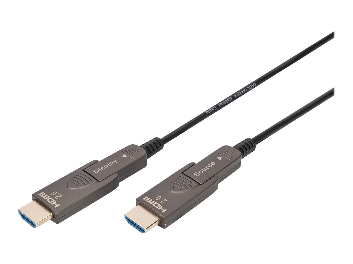 DIGITUS 4K HDMI AOC Connectioncable 30m Vorderansicht