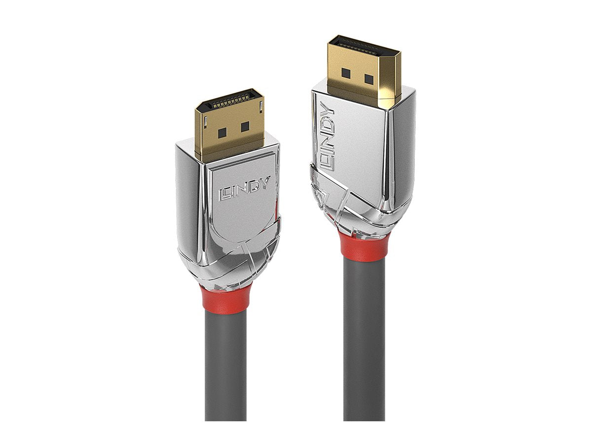 LINDY 3m DisplayPort Kabel Cromo Line Vorderansicht