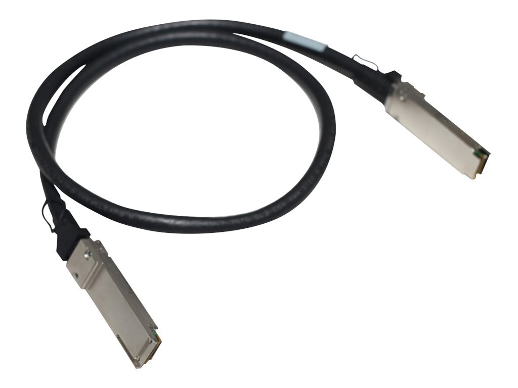 ARUBA HPE Aruba DA Copper Cable 100Gbit/s QSFP28 to QSFP28 1m - Vorderansicht