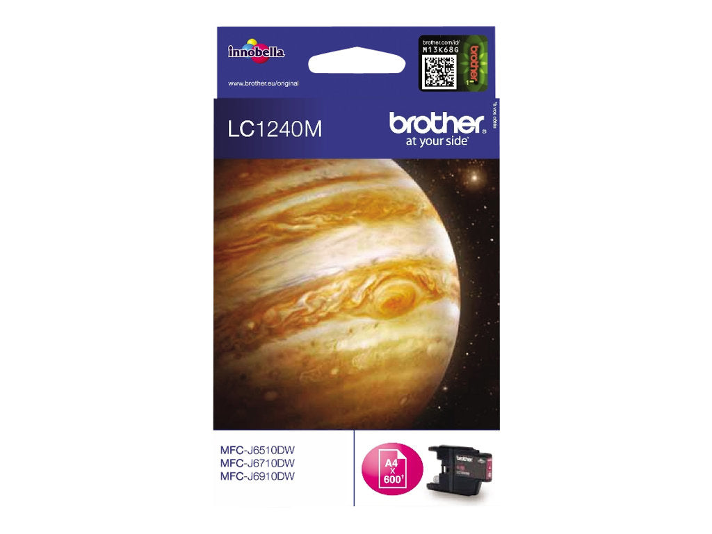 BROTHER LC-1240 Tinte magenta im Einsatz