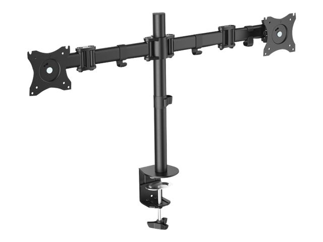 DIGITUS Dual Display Tisch Halterung Vorderansicht