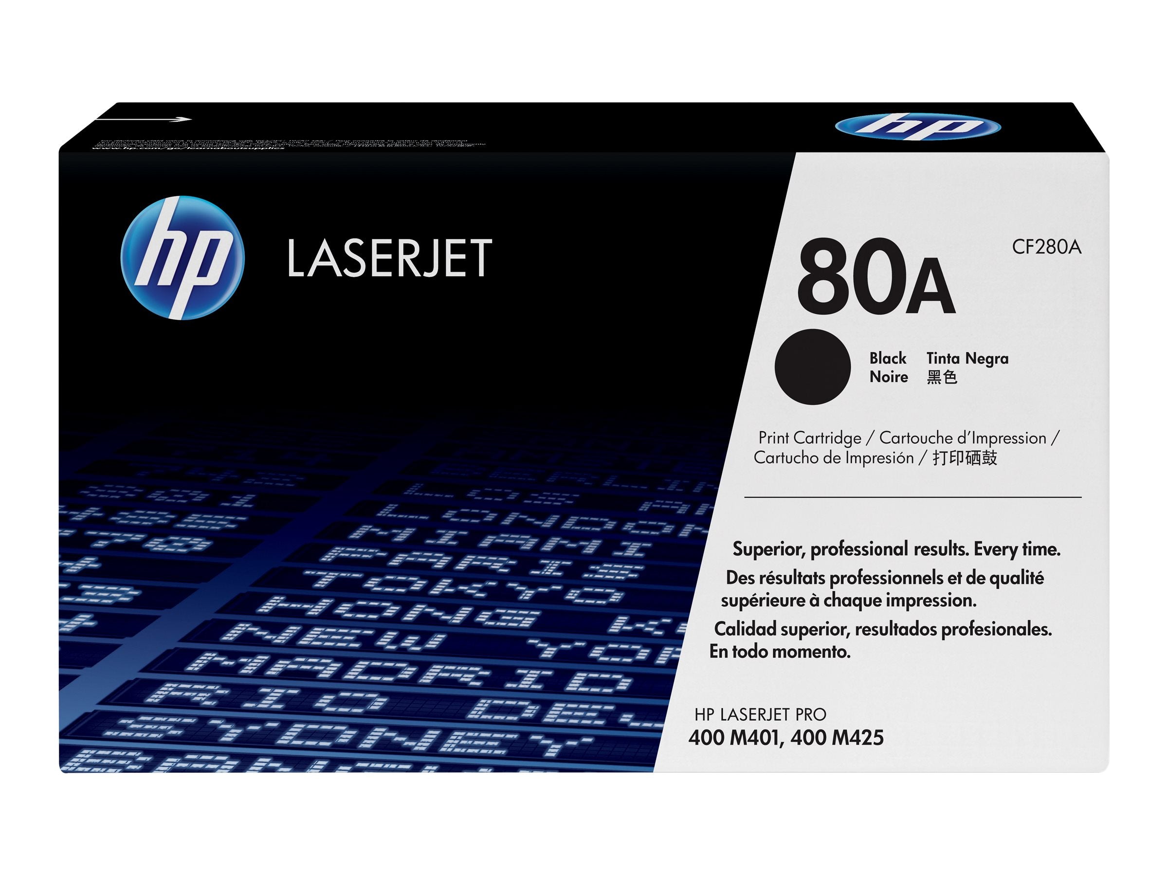 HP 80A Tonerpatrone Detailansicht