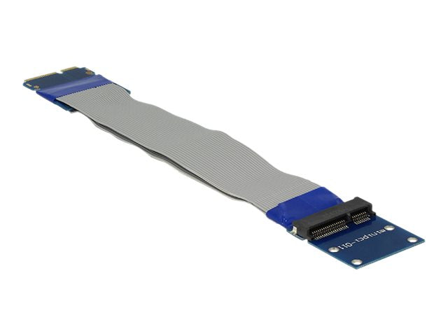 DELOCK Verlängerung Mini PCI Express / mSATA Stecker Vorderansicht