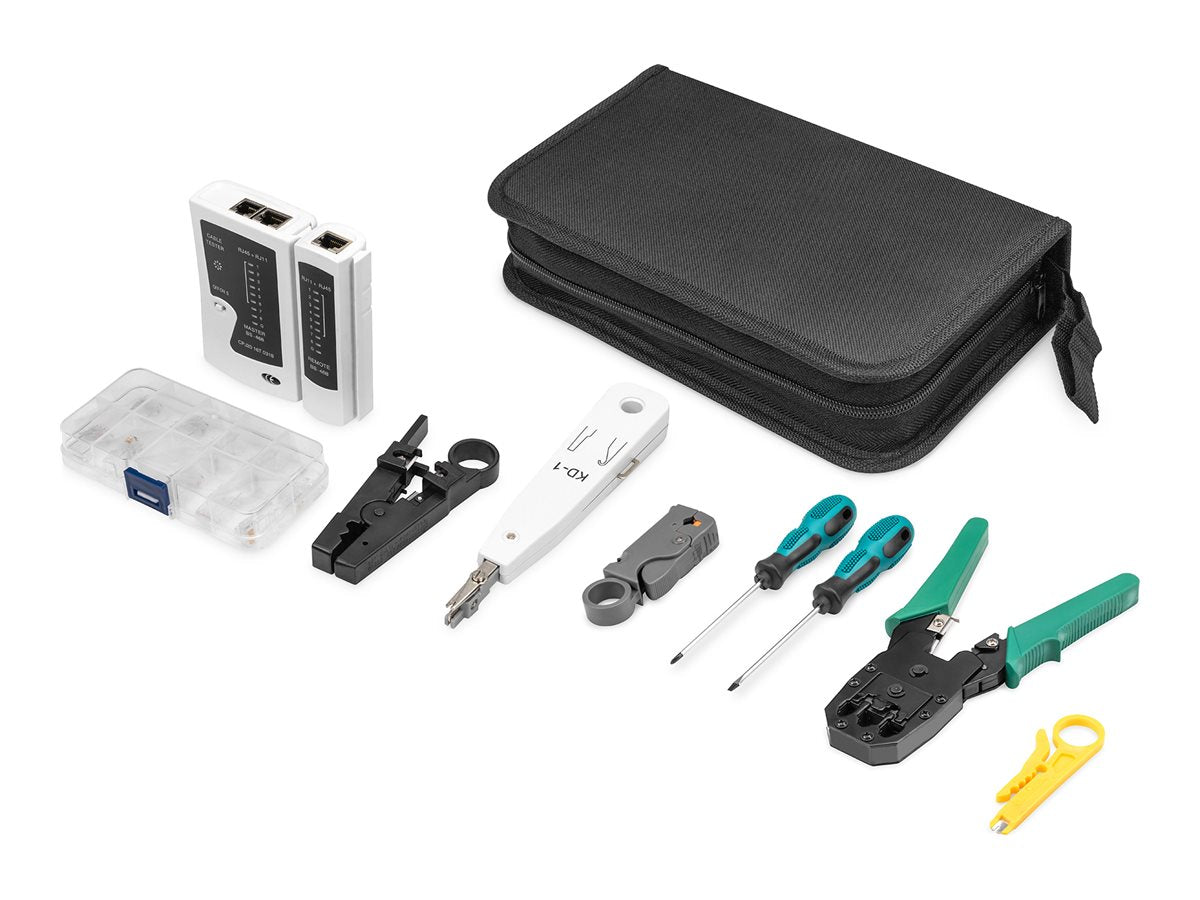 DIGITUS Netzwerk Tool Set Vorderansicht