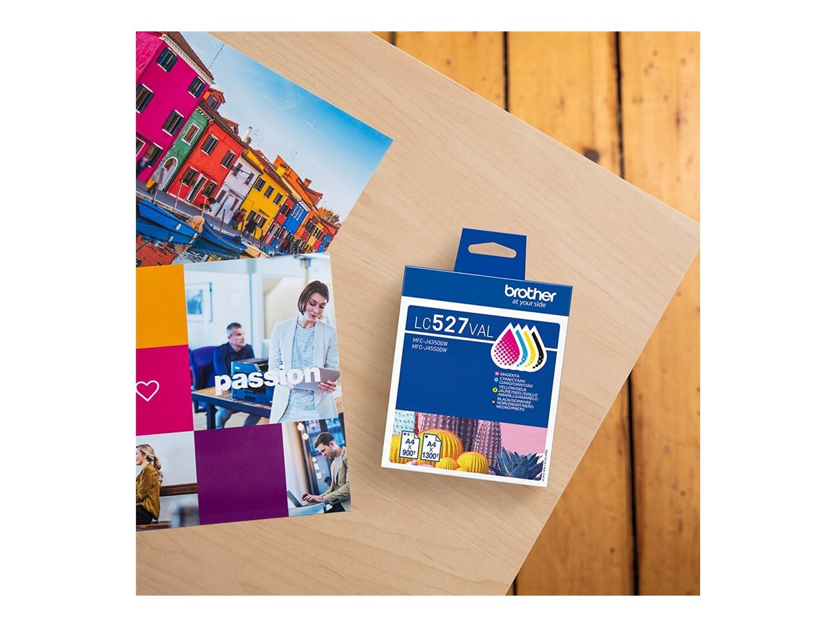 BROTHER LC527VAL Value Pack Tintenpatrone Verpackung