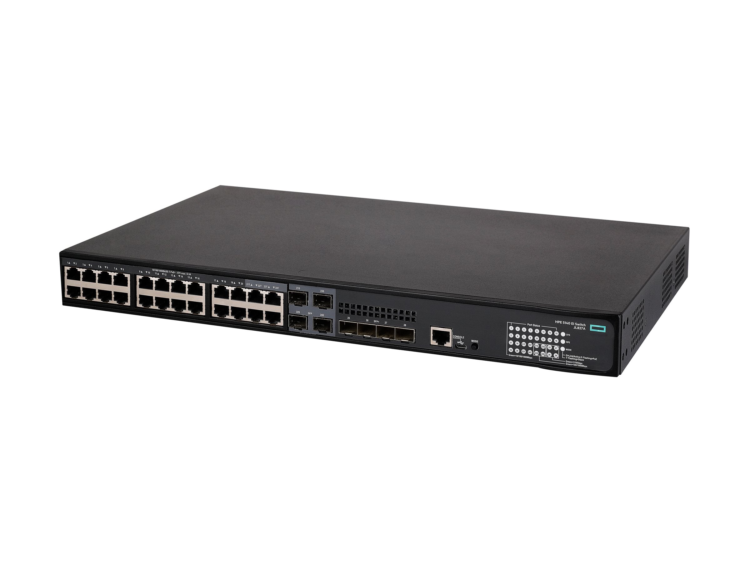 ARUBA HPE FlexNetwork 5140 24G PoE+ 4SFP+ EI Switch Verpackung