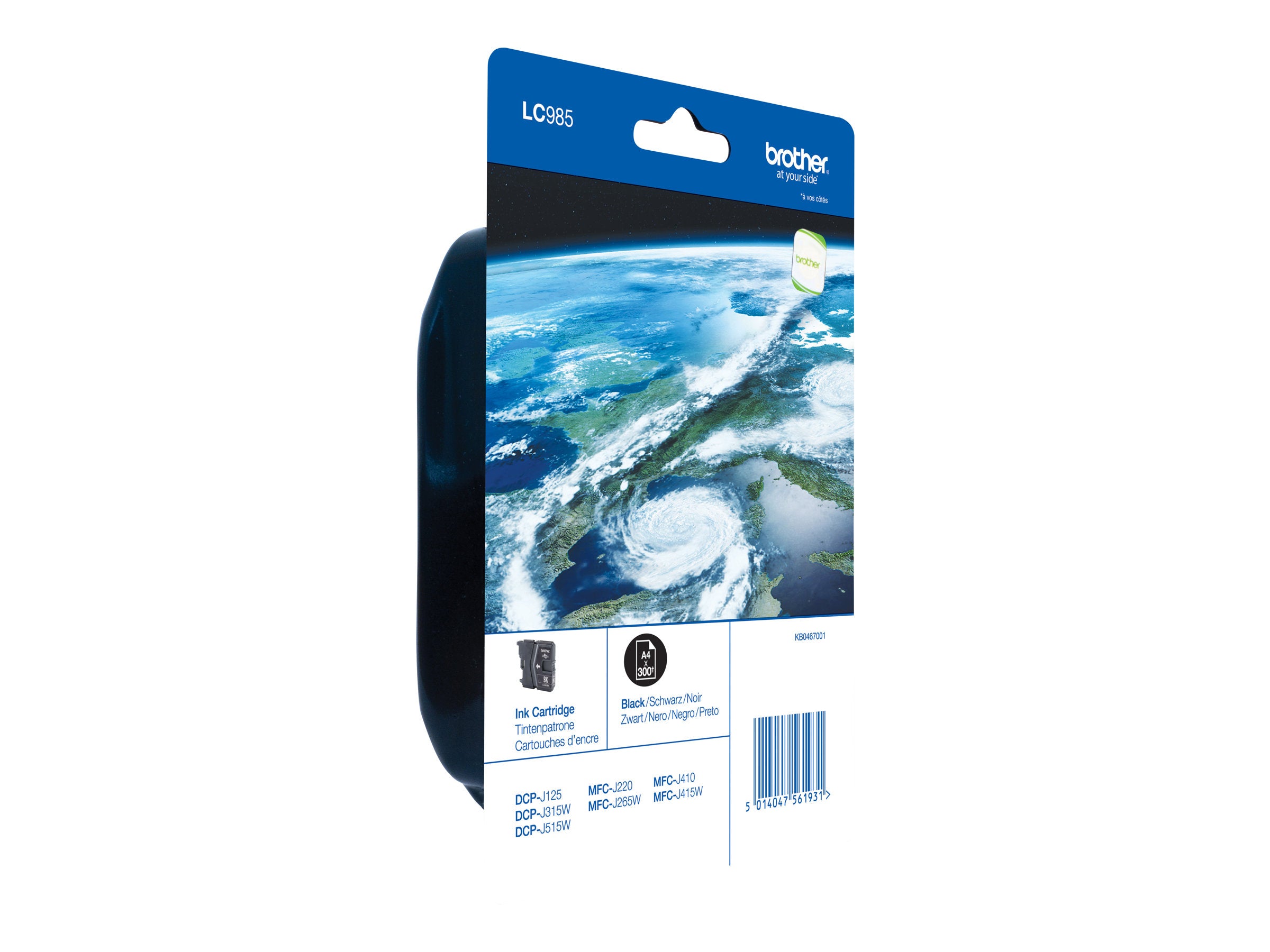 BROTHER LC-985 Tinte schwarz Verpackung