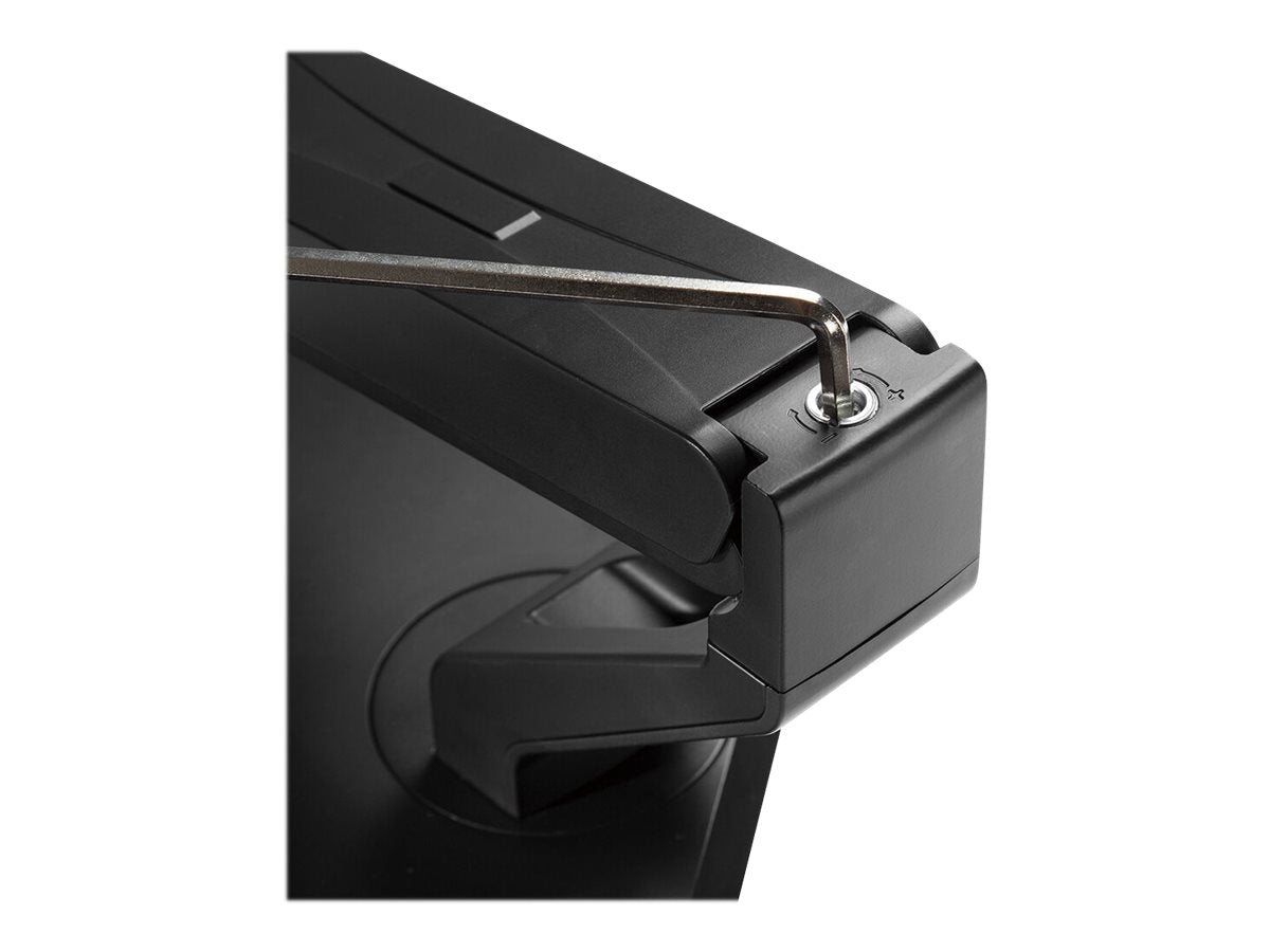 NEOMOUNTS FPMA-D885BLACK Tischhalterung Seitenansicht