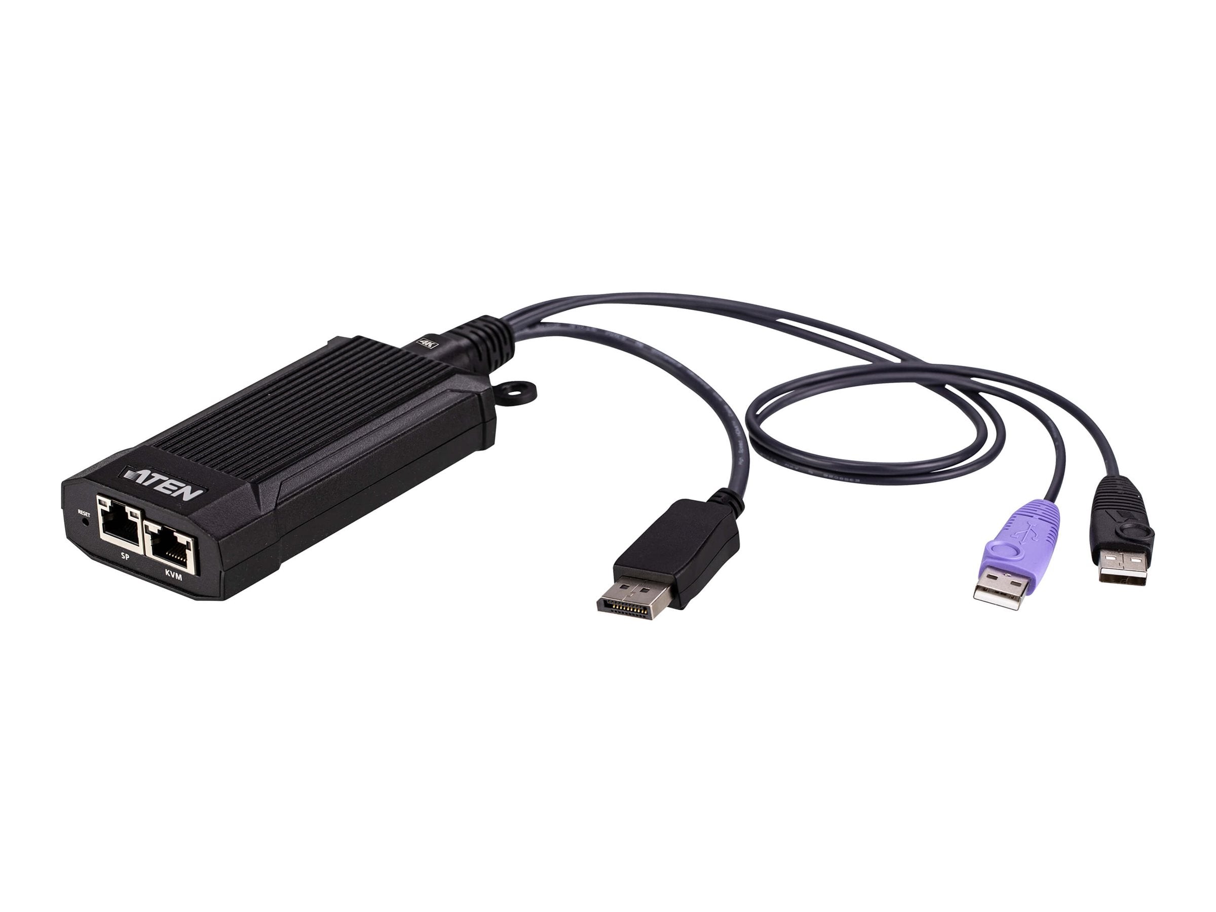 ATEN KG9950T USB 4k DisplayPort KVM Digiprozessor - Vorderansicht