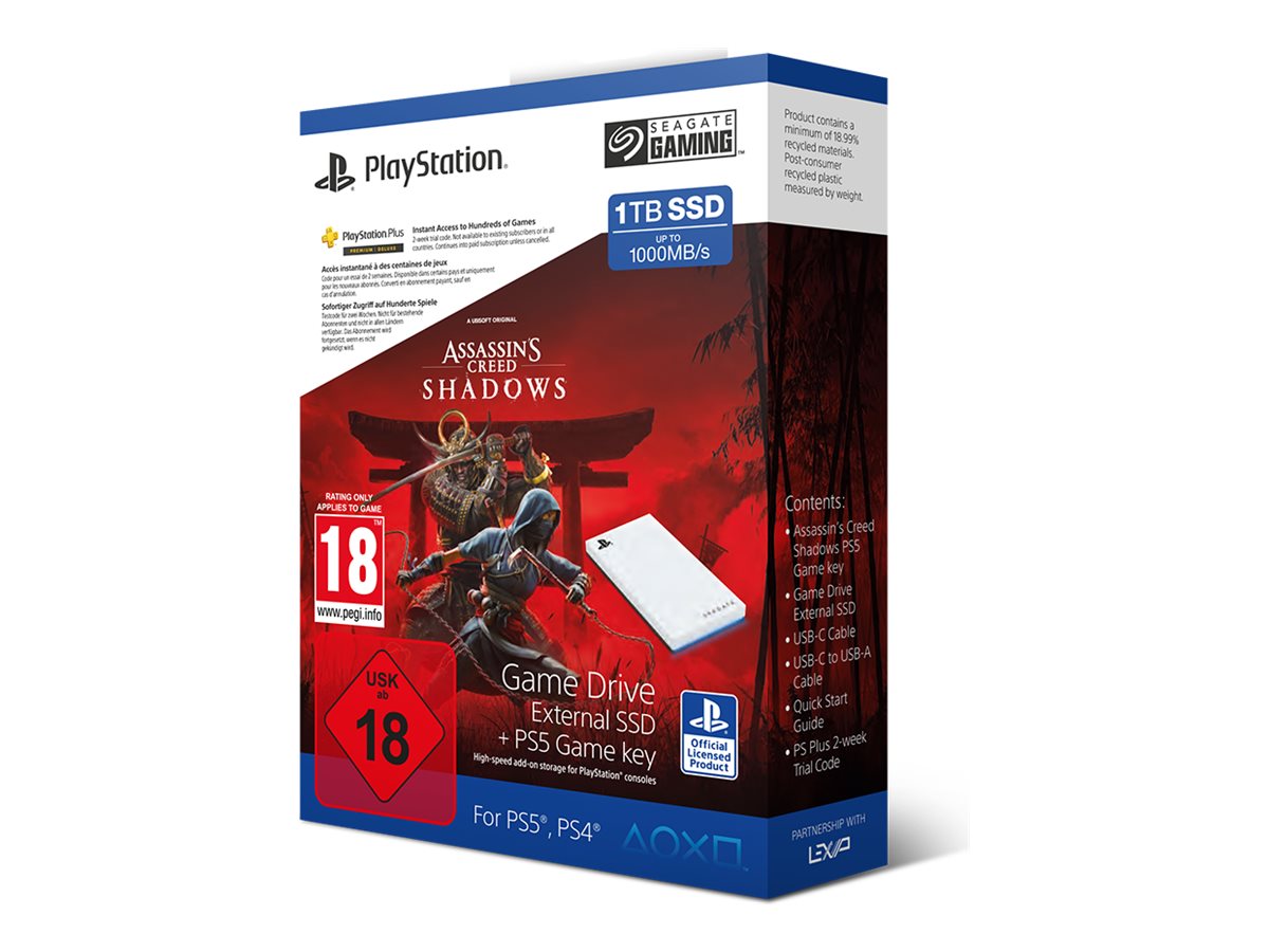 LEXIP X SEAGATE HardBundle 1TB SSD + PS5 Game Key