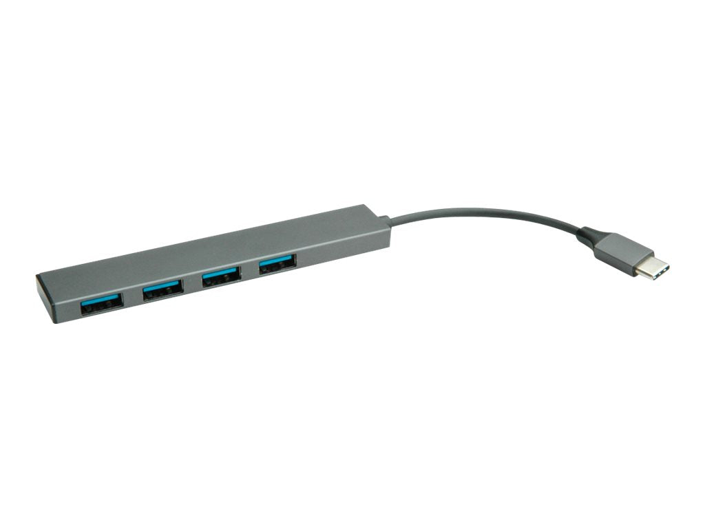 ROLINE USB3.2 Gen1 Ultraslim Hub Verpackung