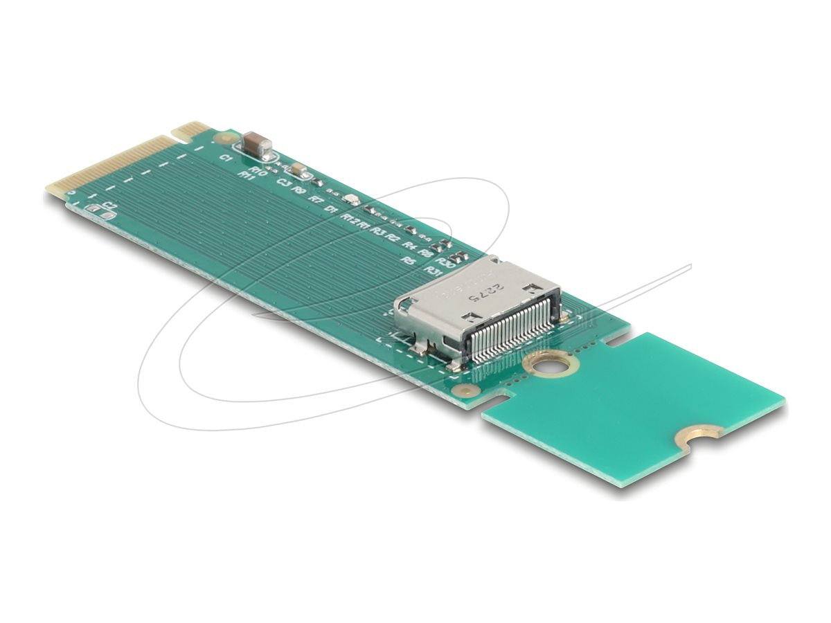 DELOCK M.2 Key M zu 1xOCuLink SFF-8612 Konverter - Vorderansicht