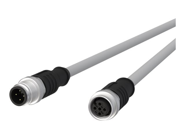 METZ CONNECT M12 Sensor-/Aktorleitung A-kodiert 5m - Vorderansicht