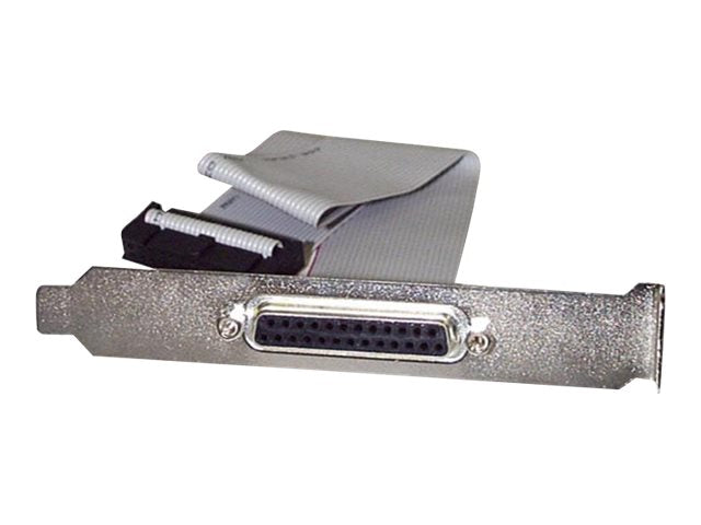 STARTECH.COM 40cm DB25 Parallel Buchse auf IDC 25 Pin Header Slotblech - Vorderansicht