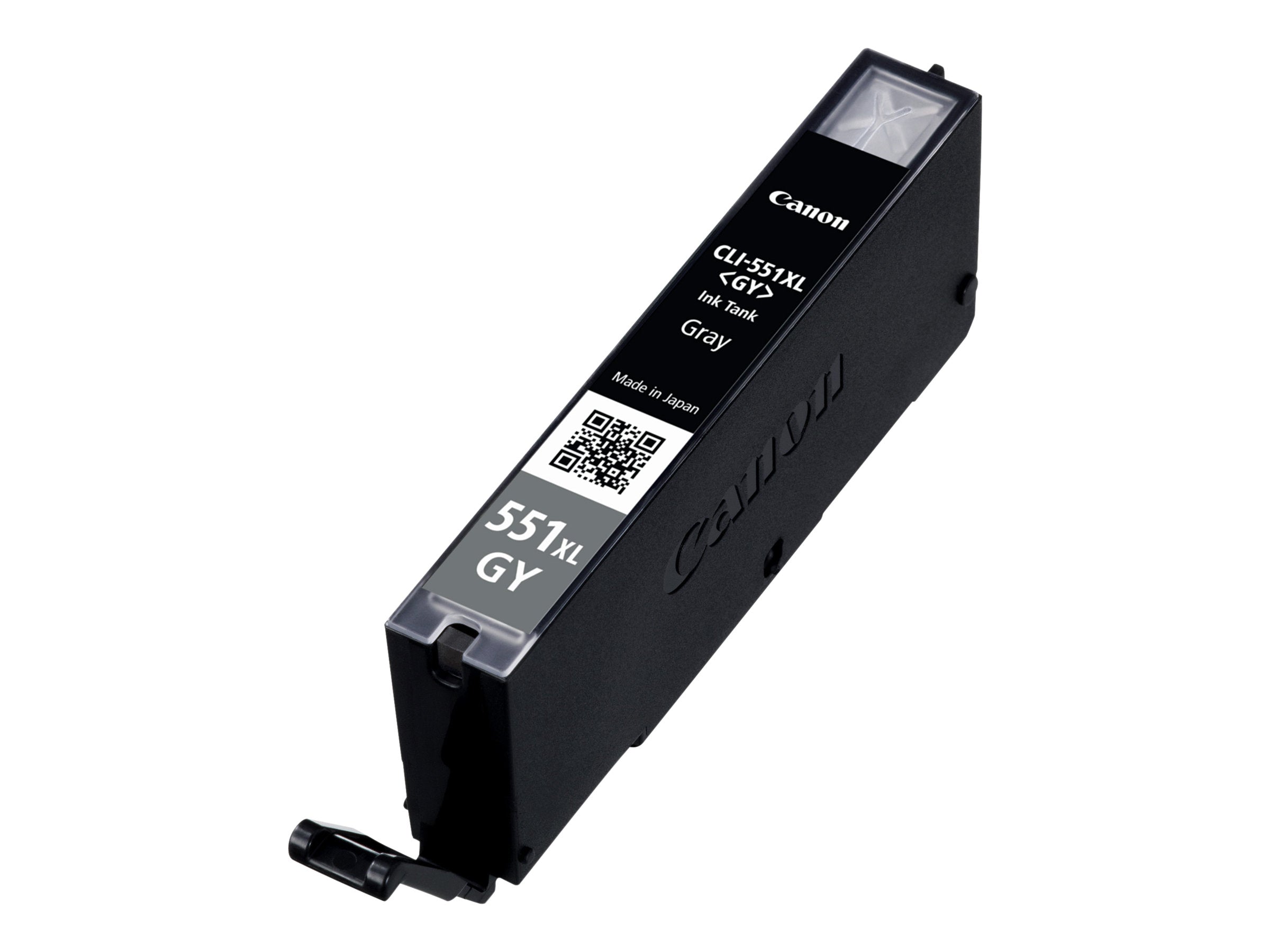 CANON 1LB CLI-551XLGY Tintenbehälter grau Vorderansicht