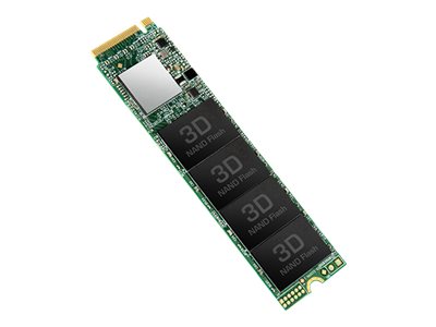 TRANSCEND 256GB M.2 2280 PCIe Gen3x4 3D TLC DRAM-less Vorderansicht
