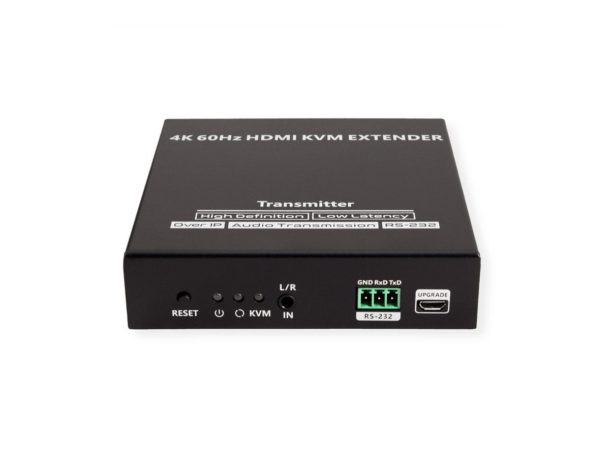 VALUE KVM Verlängerung über Kat.6/6A HDMI max. 120m - Vorderansicht
