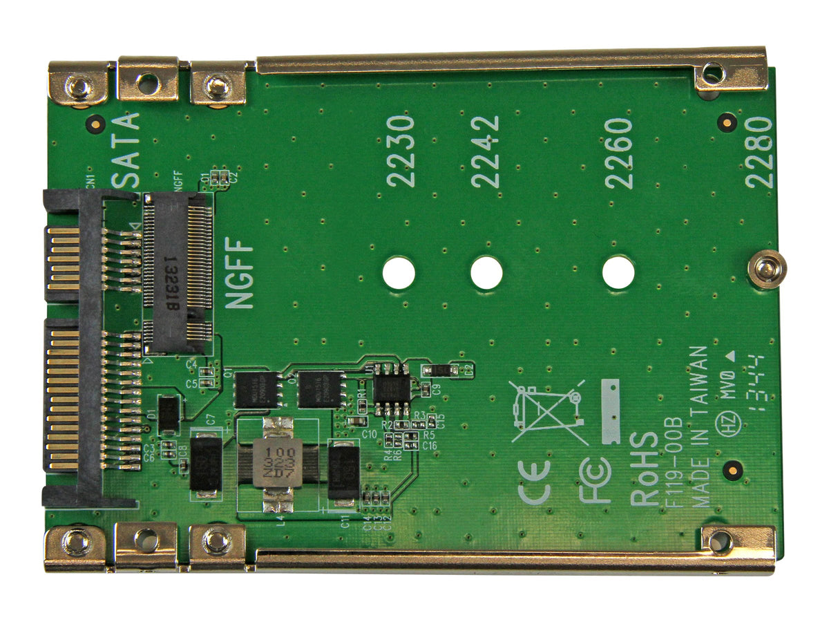STARTECH.COM M.2 NGFF SSD to 2.5in SATA Adapter Converter Installation
