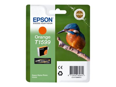 EPSON T1599 Tintenpatrone orange Verpackung