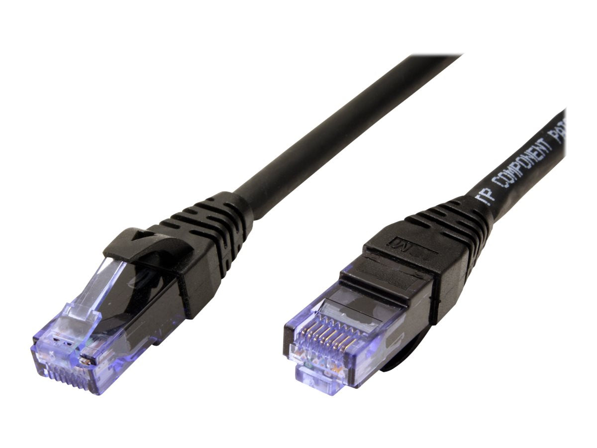 ROLINE Patchkabel Kat.6A UTP Component Level LSOH schwarz 0