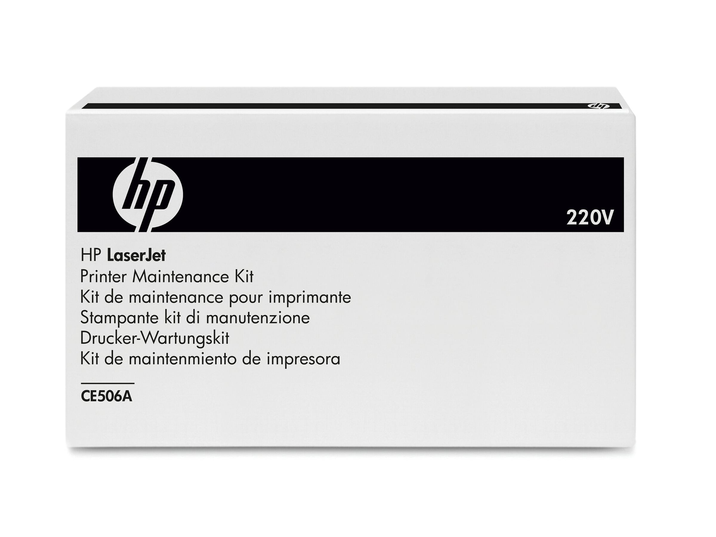 HP original fuser 220V Preventative Maint Kit CE506A Verpackung