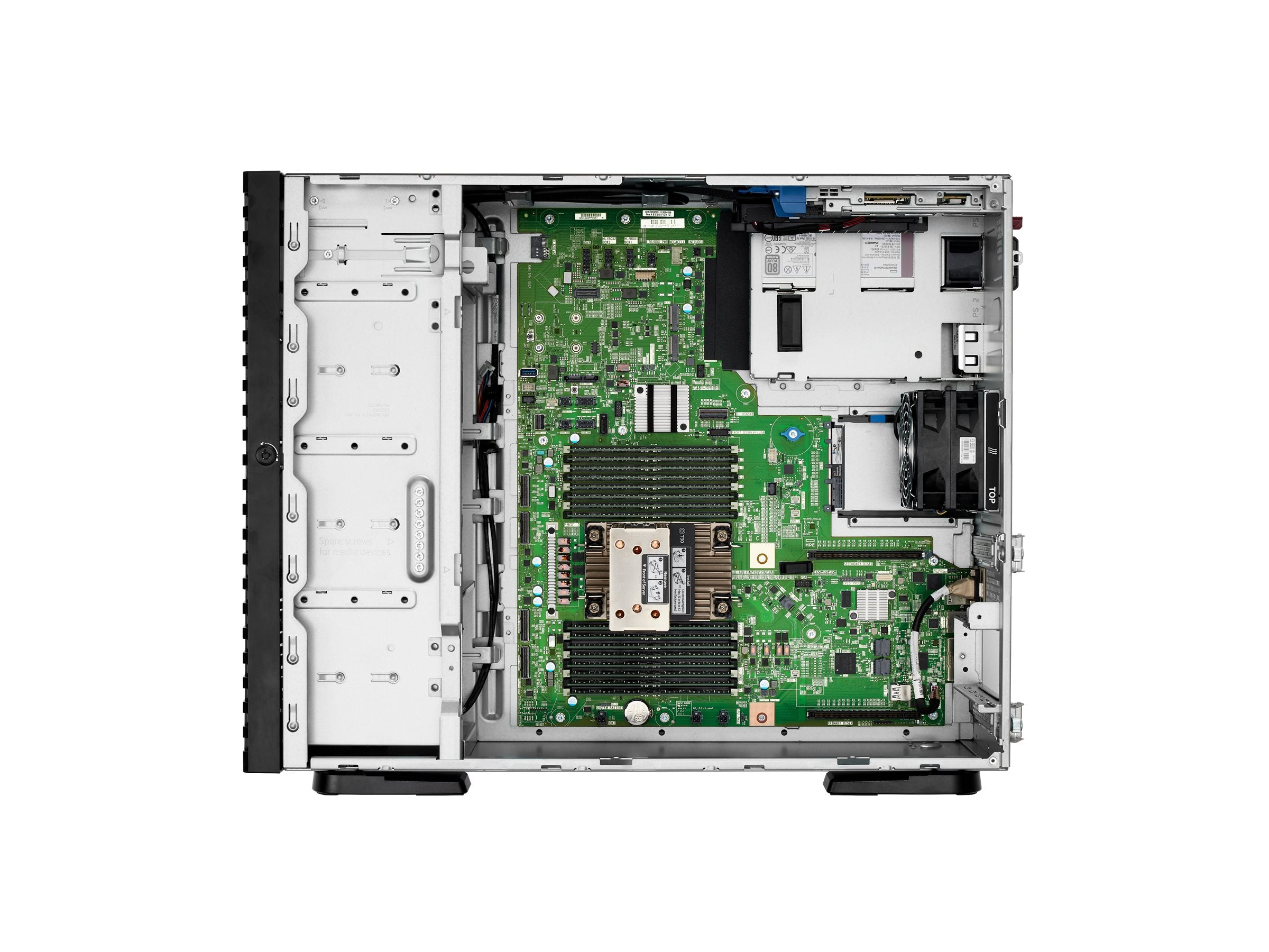 HPE ProLiant ML110 Gen11 Tower Xeon-S 4514Y 16-Core 2.0GHz 2x32GB-R 8xSFF Hot Plug 2x480GB SSD MR408i-o 2x1000W Server
