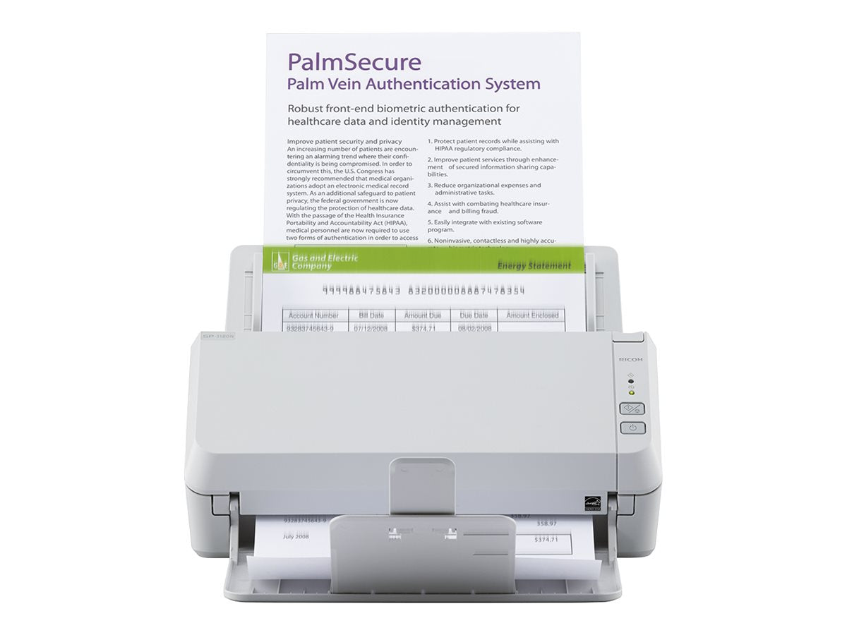 RICOH SP-1120N Dokumentenscanner Seitenansicht