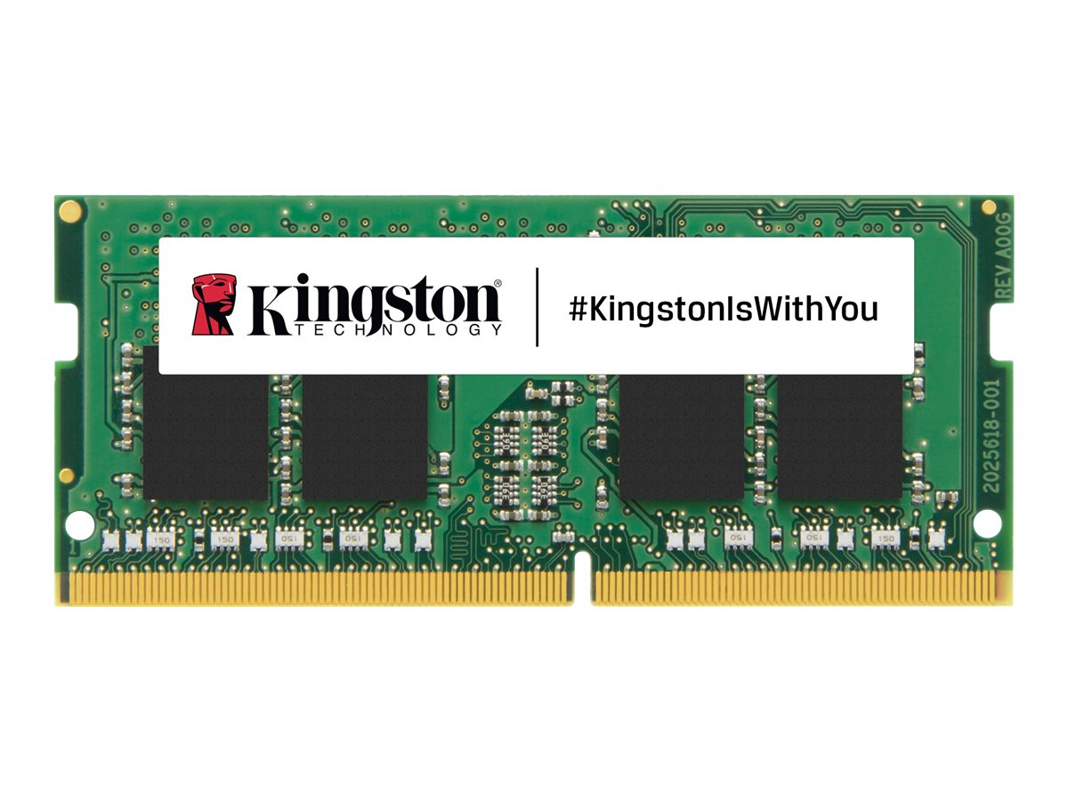 KINGSTON 8GB 3200MHz DDR4 Non-ECC CL22 SODIMM Vorderansicht