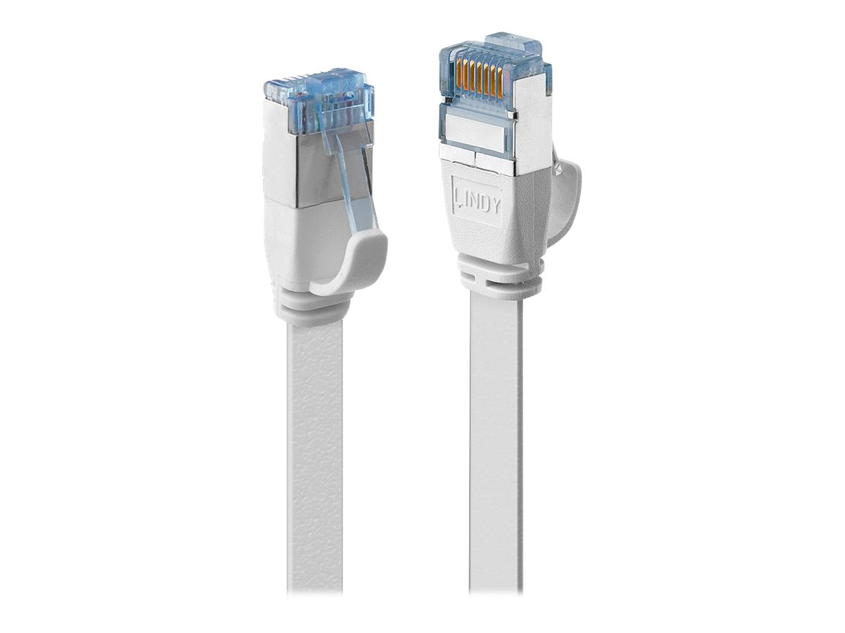 LINDY Cat.6A U/FTP Flachband Patchkabel weiss 2m - Verpackung