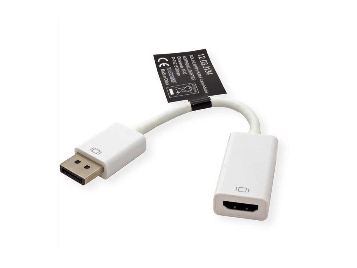 ROLINE DisplayPort-HDMI Adapter DP Stecker-HDMI Buchse Verpackung