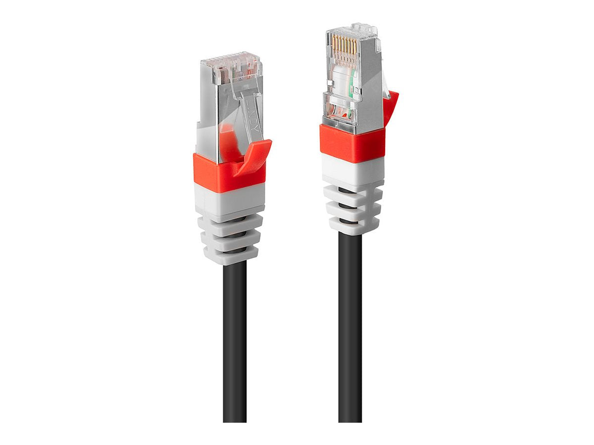 LINDY SSTP Cat.6A Kabel schwarz 1,0m LSOH - Verpackung