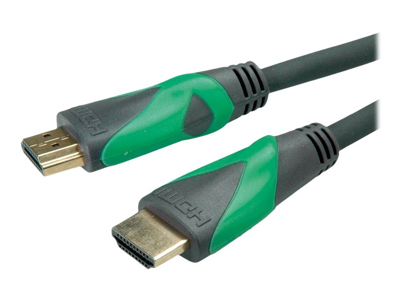 ROLINE GREEN ATC 8K HDMI Ultra HD Kabel mit Ethernet ST/ST schwarz 3m