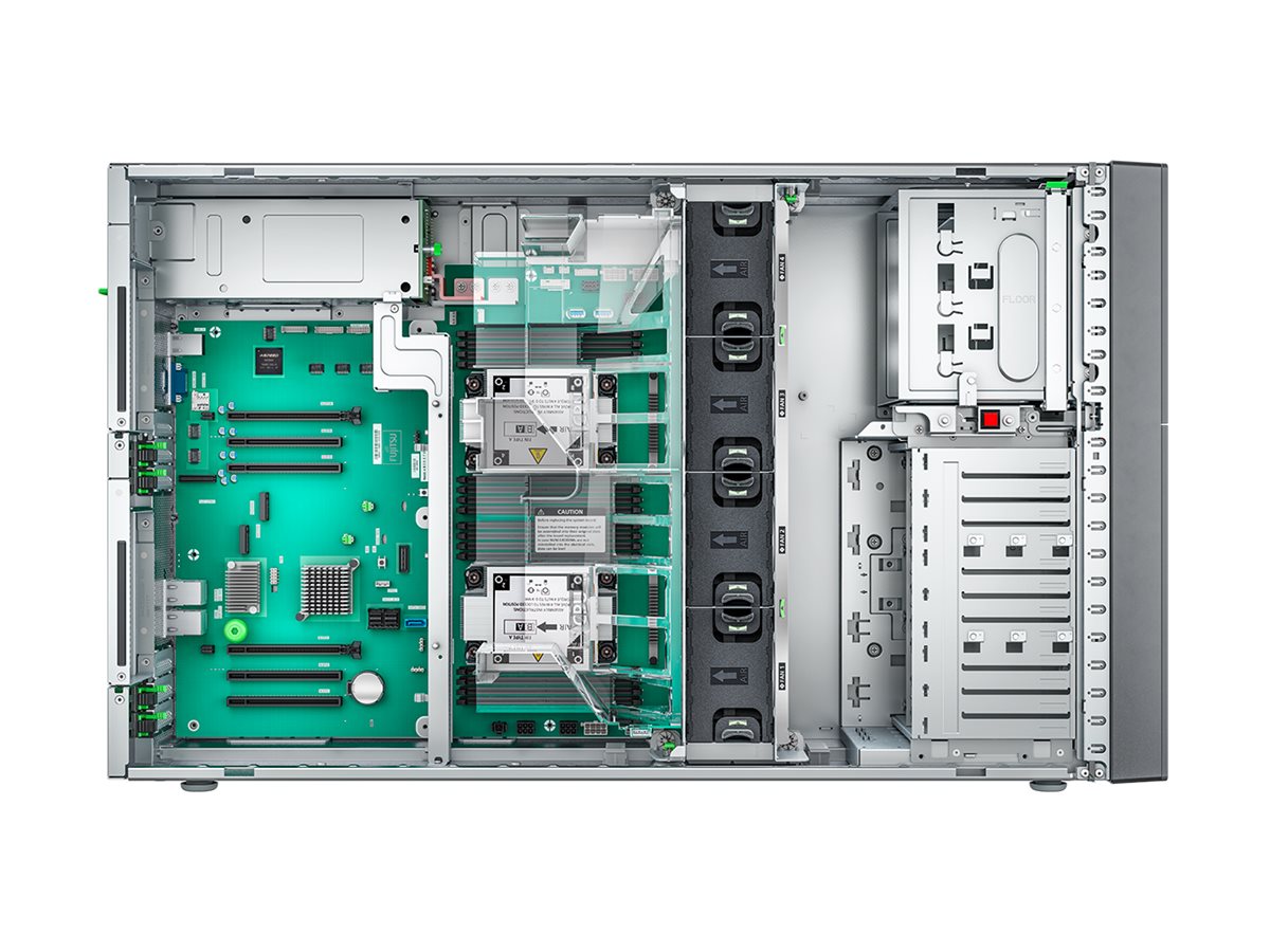 FUJITSU PRIMERGY TX2550 M7 Vorderansicht