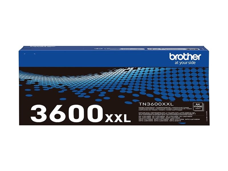 BROTHER TN-3600XXL Tonerpatrone Seitenansicht