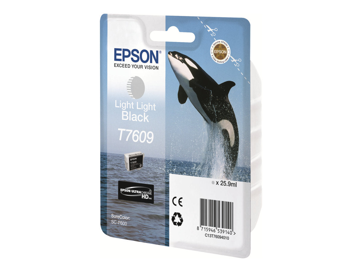 EPSON T7609 Tintenpatrone light light black Detailansicht