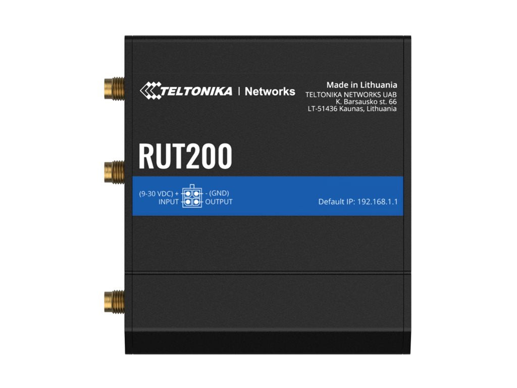 TELTONIKA NETWORKS RUT200 4G/LTE WiFi eSIM Router Verpackung