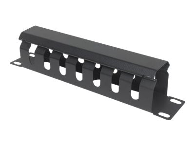 INTELLINET Kabelmanagement 25,4cm 10 Zoll 1 HE - Vorderansicht