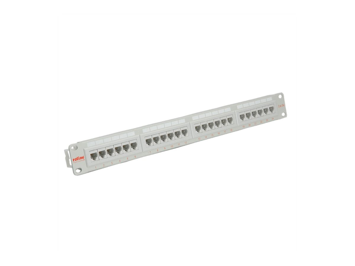 ROLINE Kat.5e Class D Keystone RJ-45 ungeschirmt lichtgrau - Verpackung