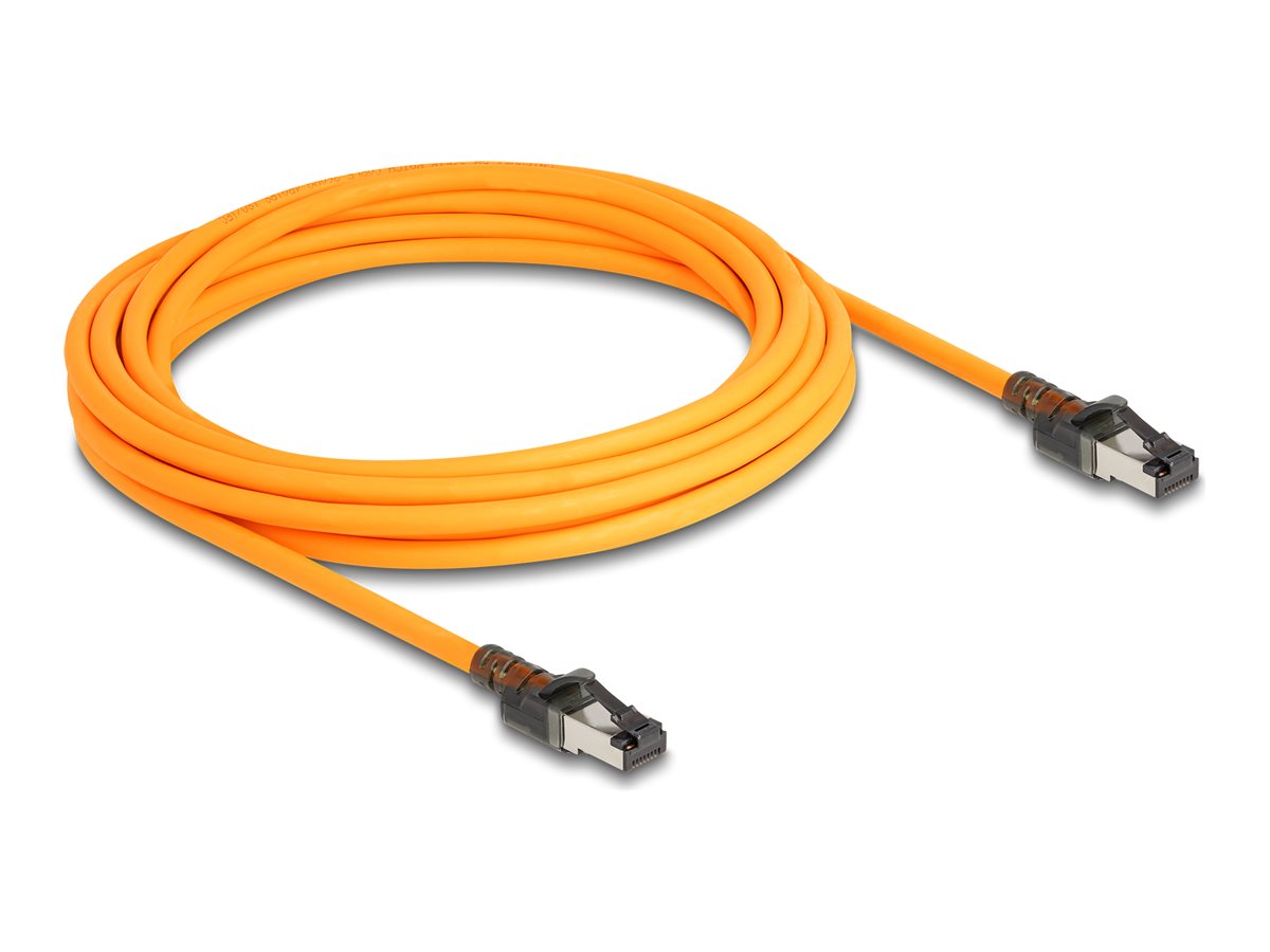 DELOCK RJ45 Netzwerkkabel mit USB Type-C Portfinder Funktion Vorderansicht