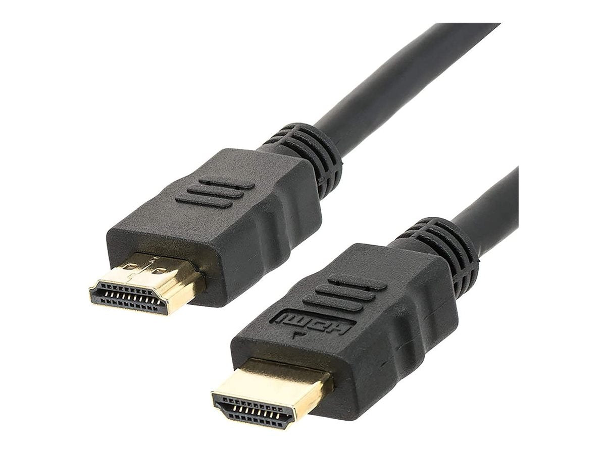 TECHLY HDMI Kabel Ethernet M/M 10m schwarz - Vorderansicht