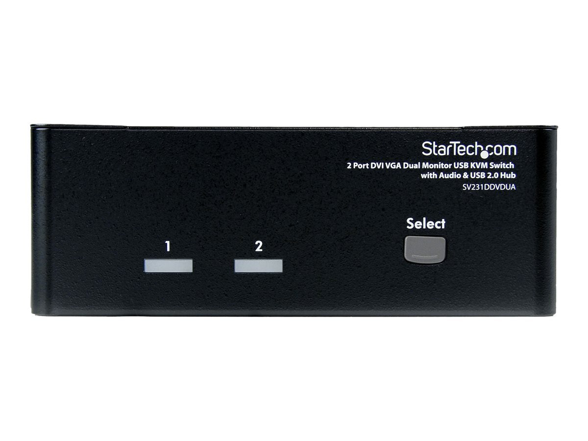 STARTECH.COM 2 Port DVI VGA KVM Switch - Detailansicht