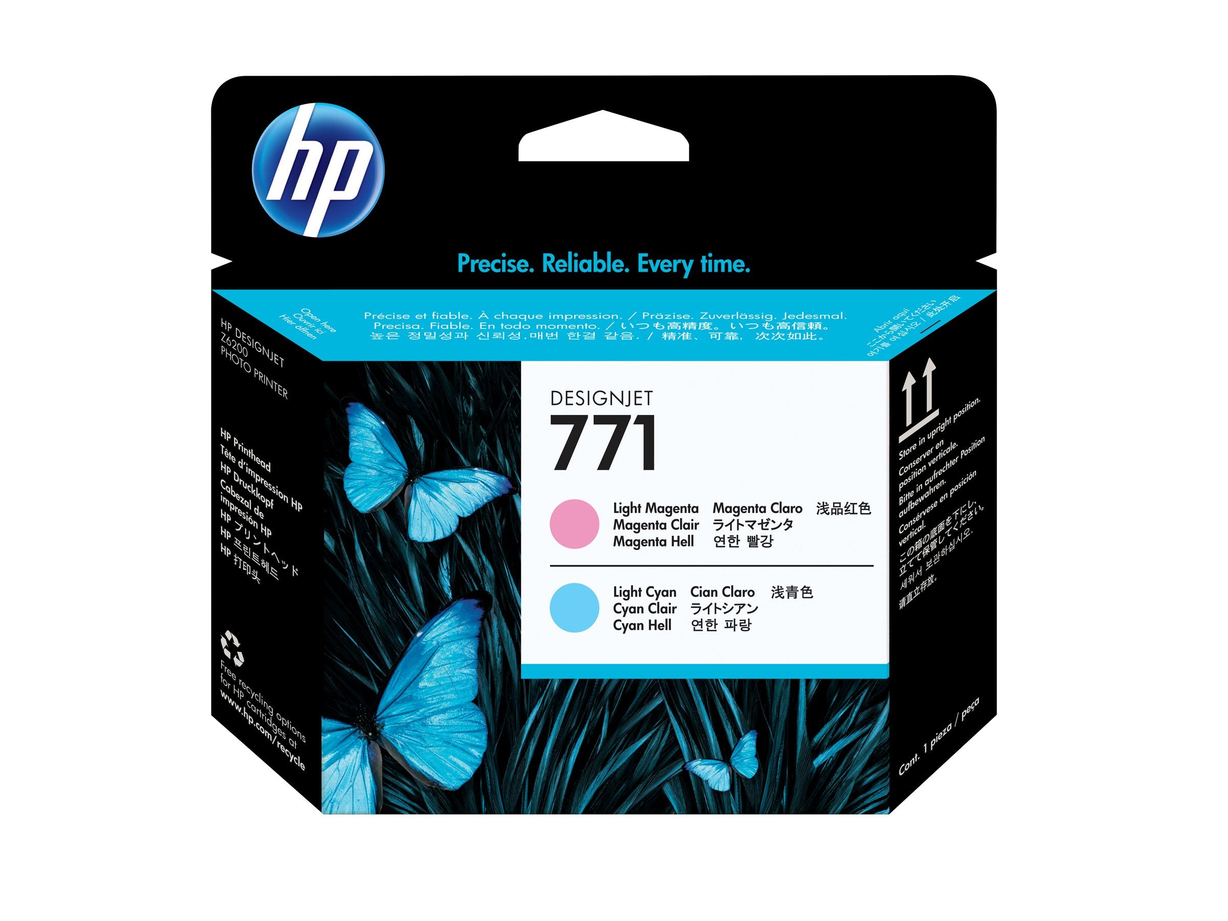 HP 771 Druckkopf CE019A light magenta Verpackung