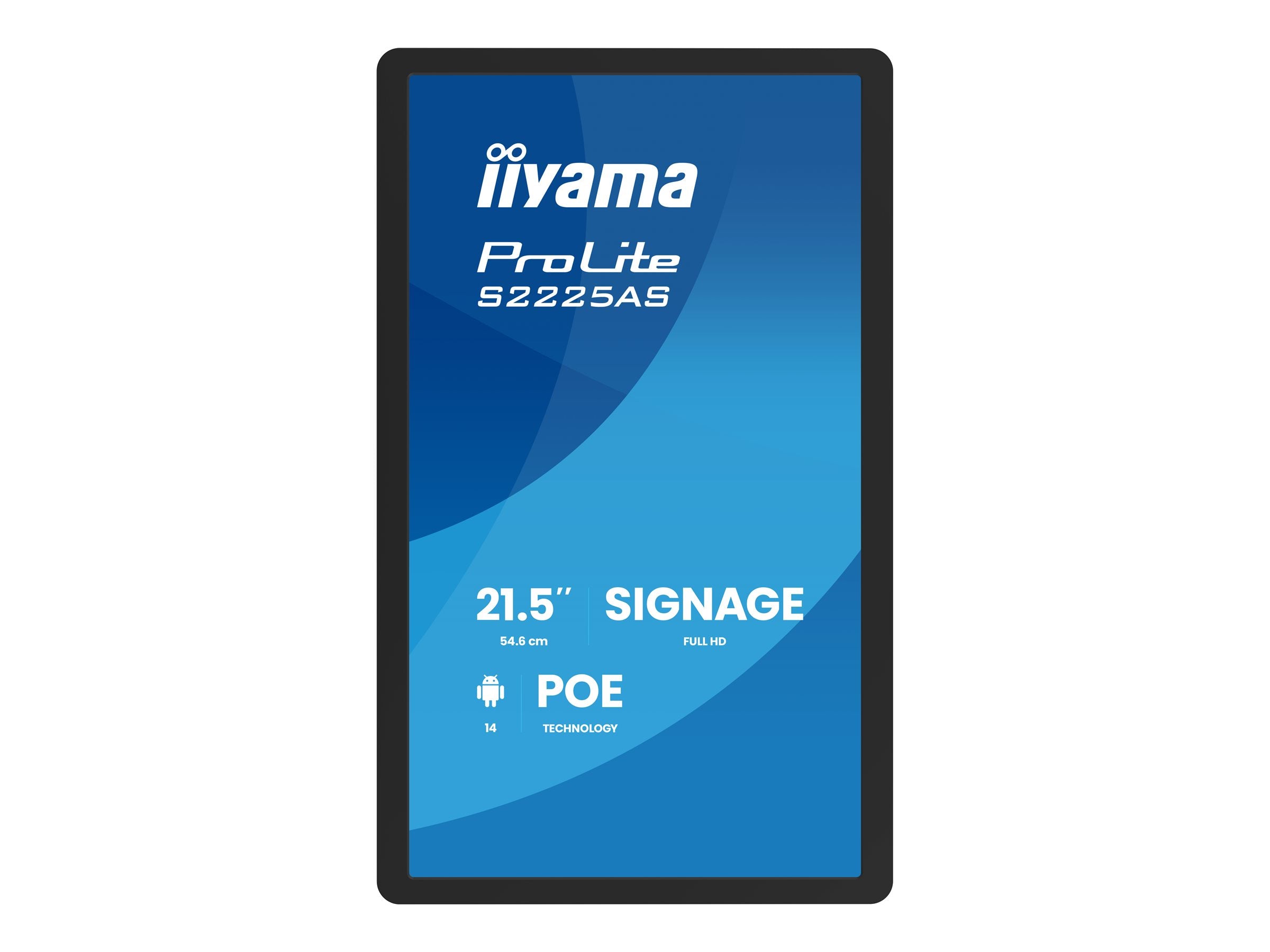IIYAMA S2225AS-B1P Vorderansicht