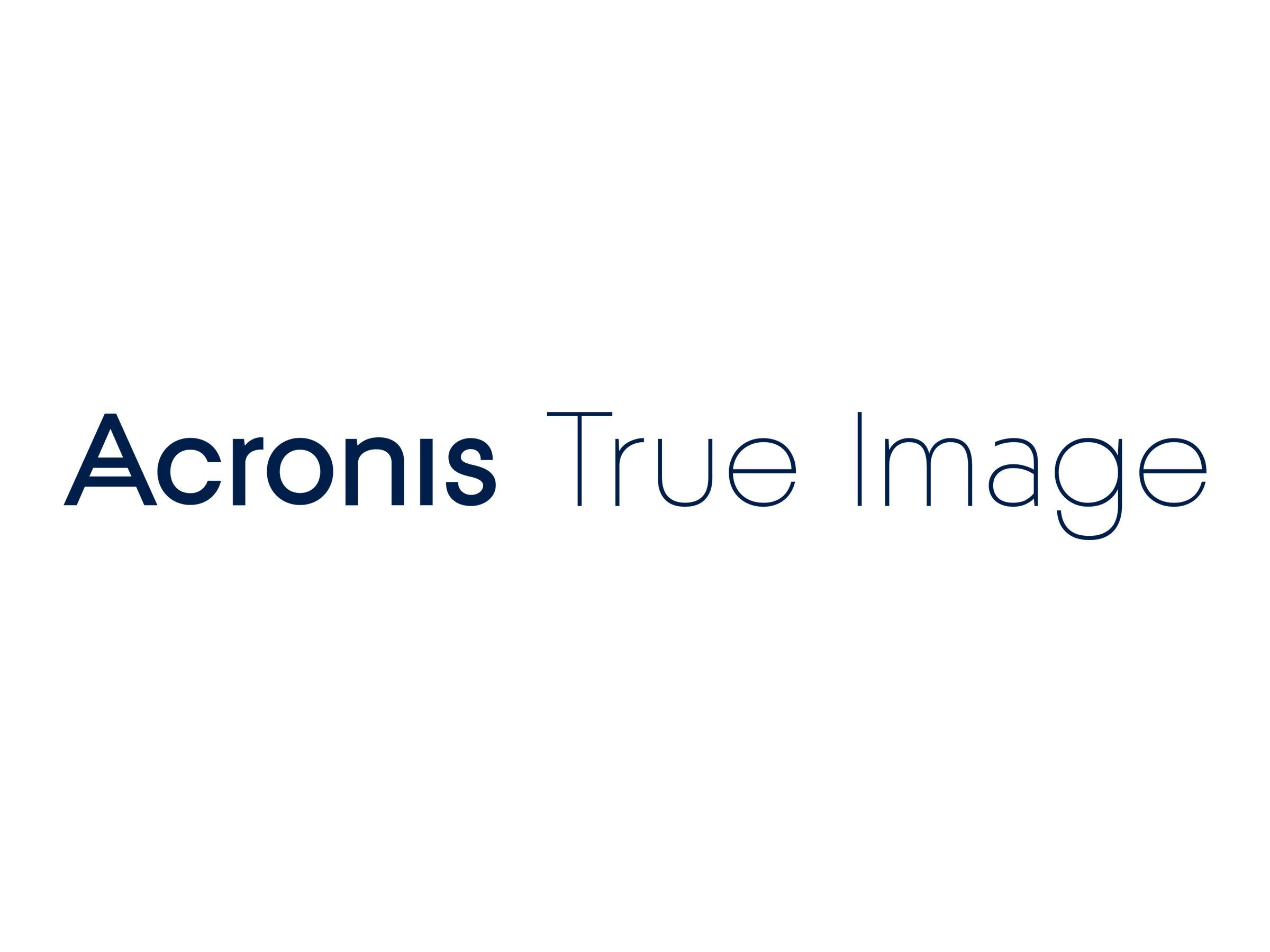 Acronis True Image Advanced Vorderansicht