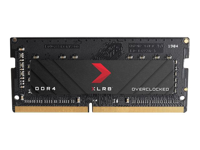 PNY XLR8 DDR4 8GB 3200MHz SODIMM Seitenansicht